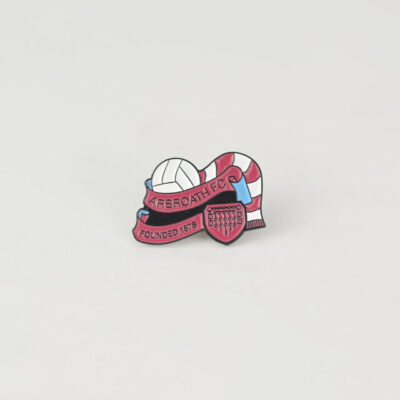 Badge - AFC Scarf with Ball Enamel Pin Badge