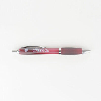 Pen - Maroon AFC branded click Pen