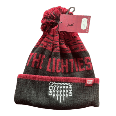 AFC bobble hat (kids) The red lichties (black and Maroon)