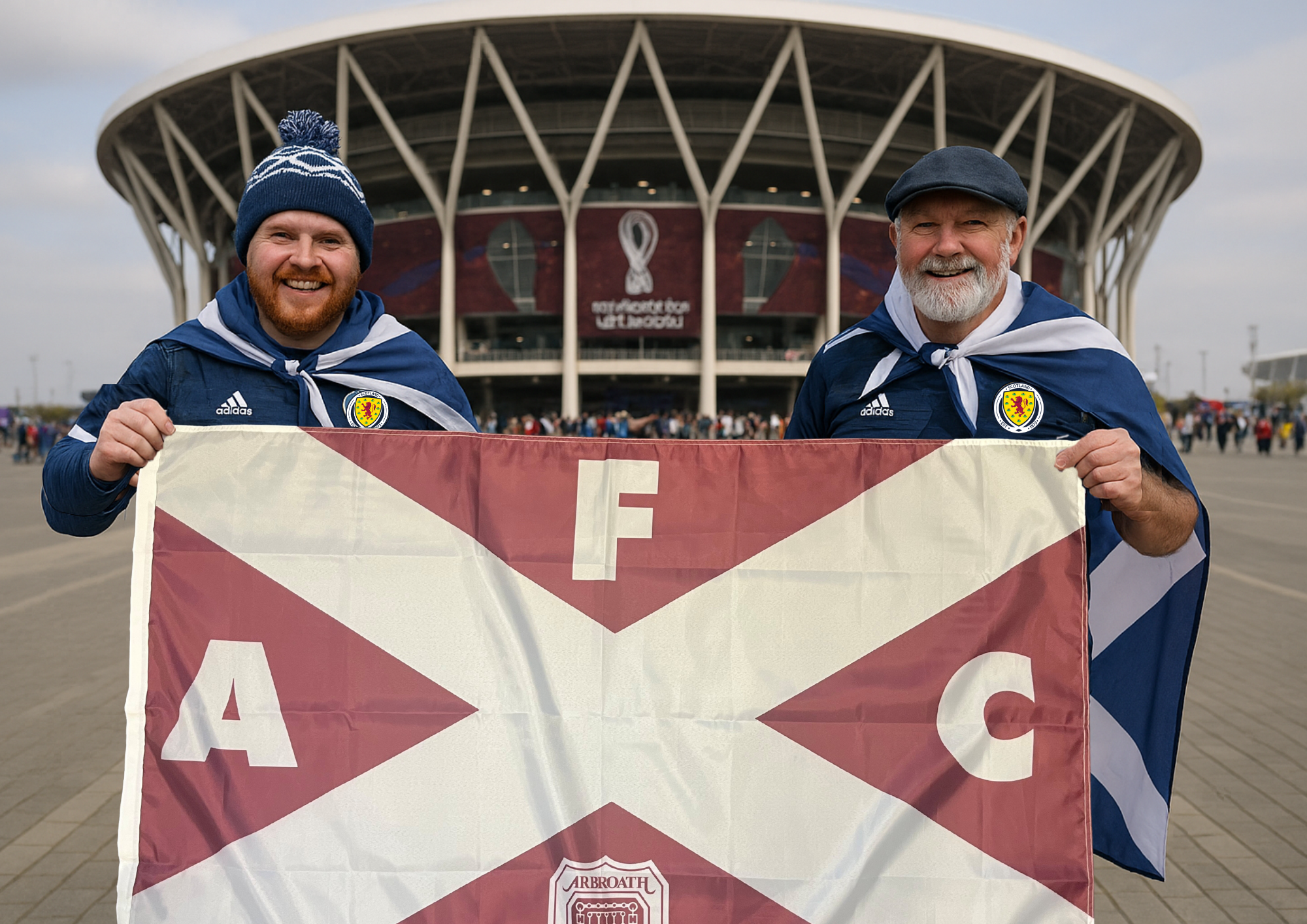 AFC Saltire large Flag - Image 2