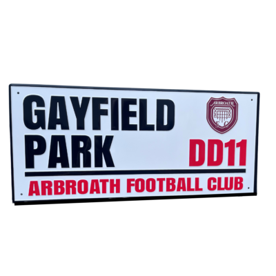 Gayfield London Style St Sign