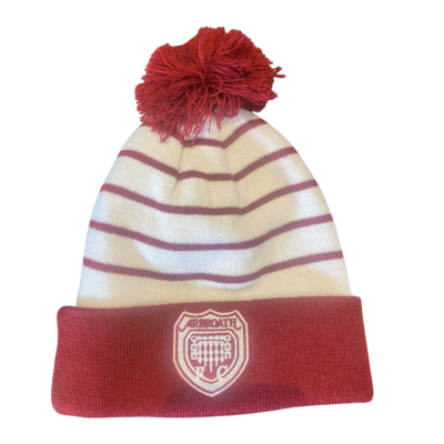 White Bobble hat (new design)