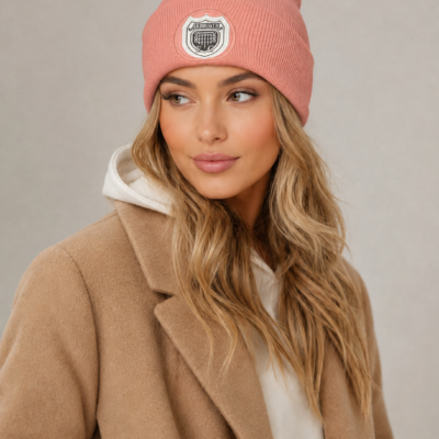 Ladies pink AFC beanie